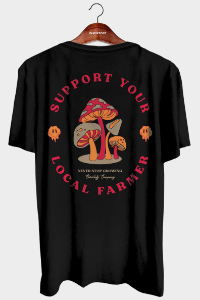 Camiseta Gola Básica - Local Farmer | CHRISTOFF