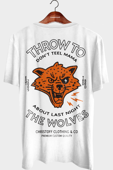 Camiseta Gola Básica - Wolves | CHRISTOFF