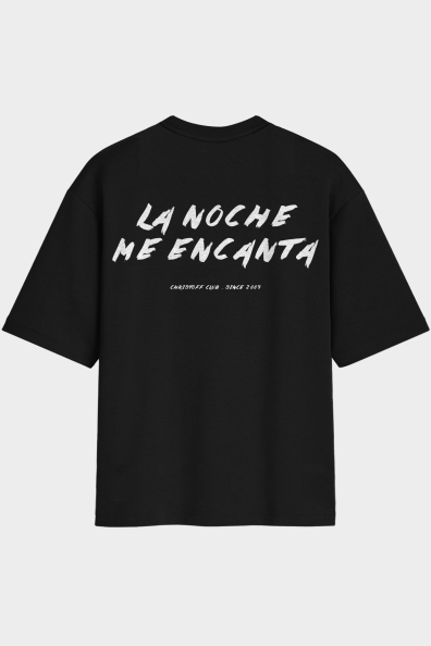 Camiseta Oversized - La Noche Preta | CHRISTOFF