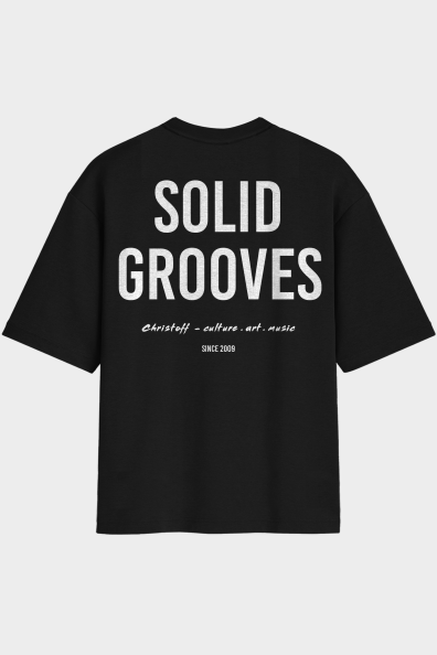 Camiseta Oversized - Solid Grooves | CHRISTOFF