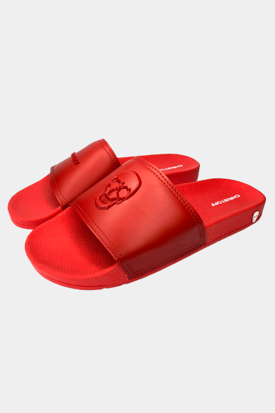 Chinelo Slide Skull - 3D Red | CHRISTOFF