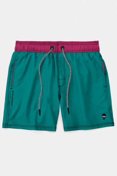 Short High Performance - Bicolor Green | CHRISTOFF