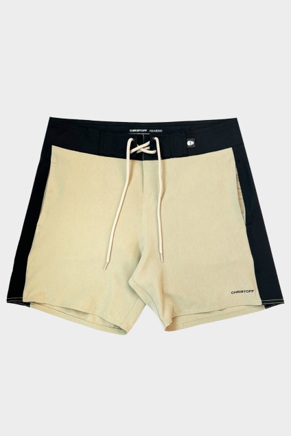 Boardshort Aquaseries - Nude/Black | CHRISTOFF