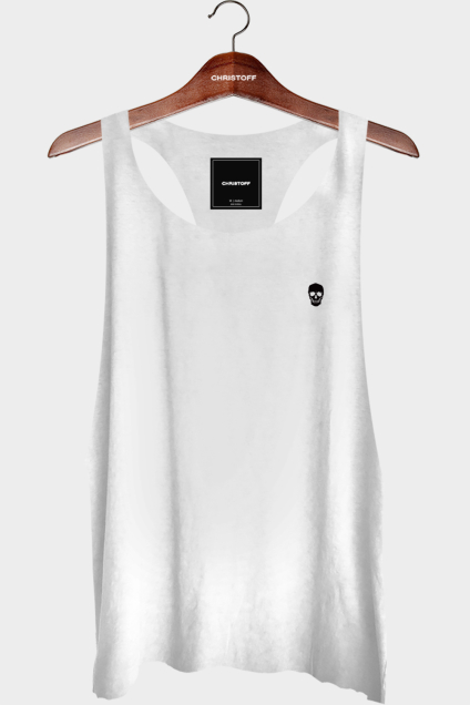 Regata Cavada - White / Skull Black | CHRISTOFF
