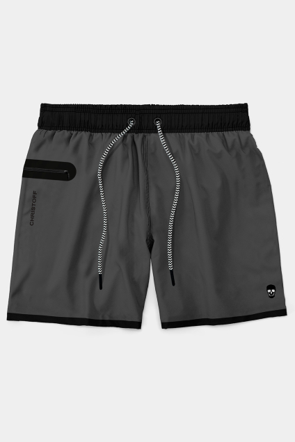 Short Aquaseries - Grey / Black