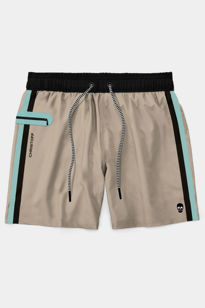 Short Aquaseries - Nude / Black / Cian | CHRISTOFF