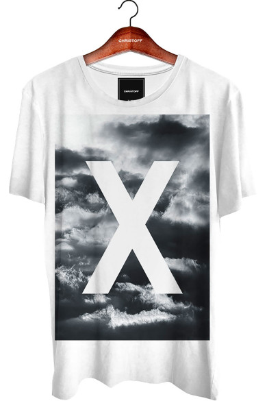 Camiseta Gola Básica - X Clouds