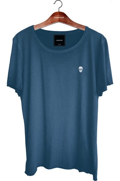 Camiseta Relax - Blue Stone / Skull White 