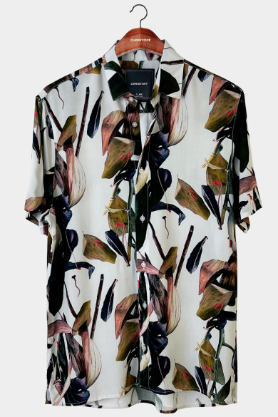 Camisa - Pin Flowers