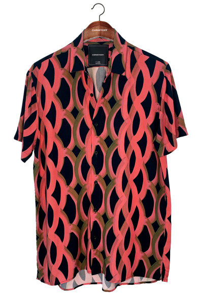 Camisa - Pink Waves