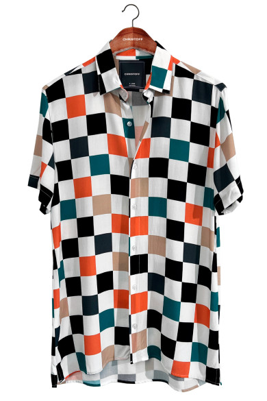 Camisa - Square Colors