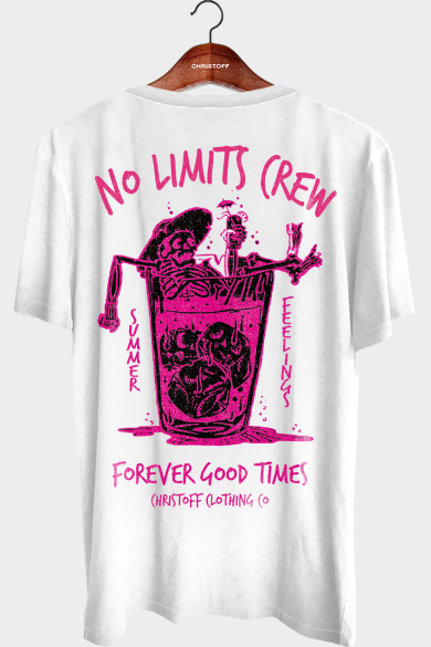 Camiseta Gola Básica - No Limits Crew