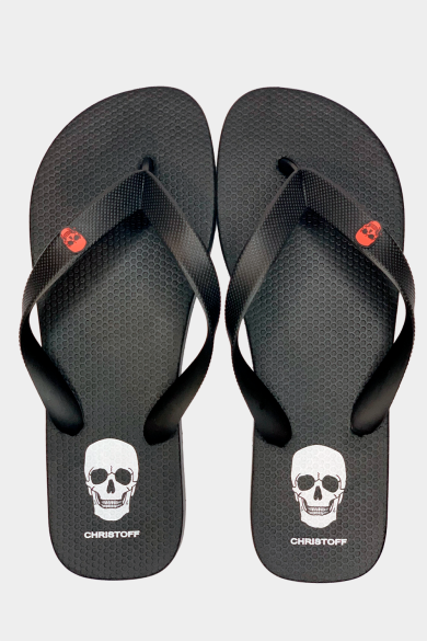 Chinelo - Logo Skull