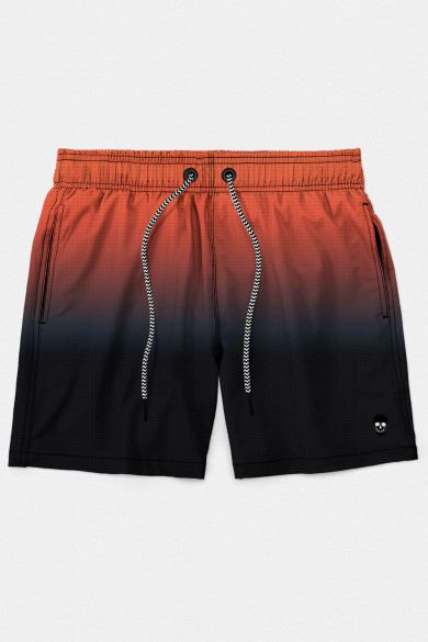 Short High Performance - Black Dots Degradê