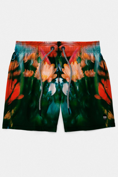 Short High Performance - Retro Floral