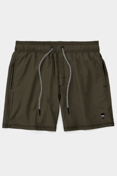 Short High Performance - Solid Dark Kahki