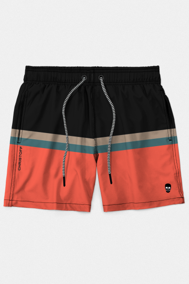 Short High Performance - Orange/Black